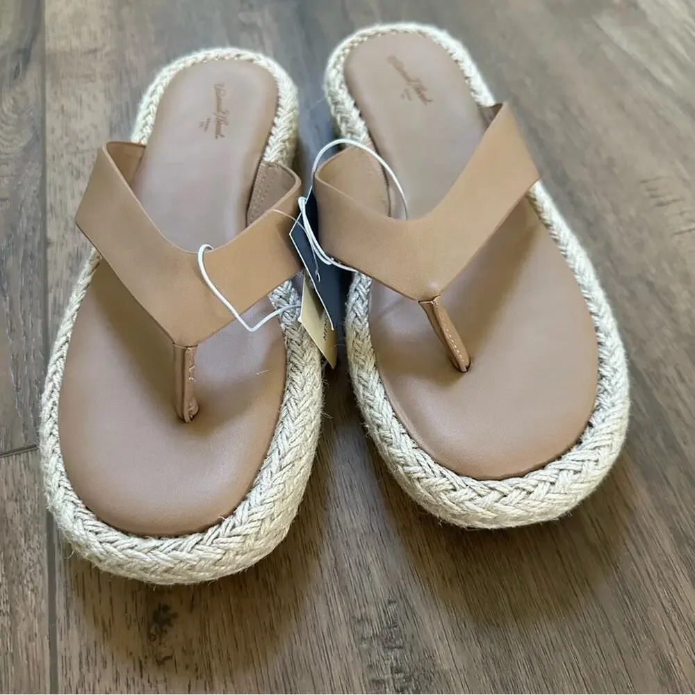 NWT!! Universal Thread Women's Ginger Espadrille Sandals, Size 7